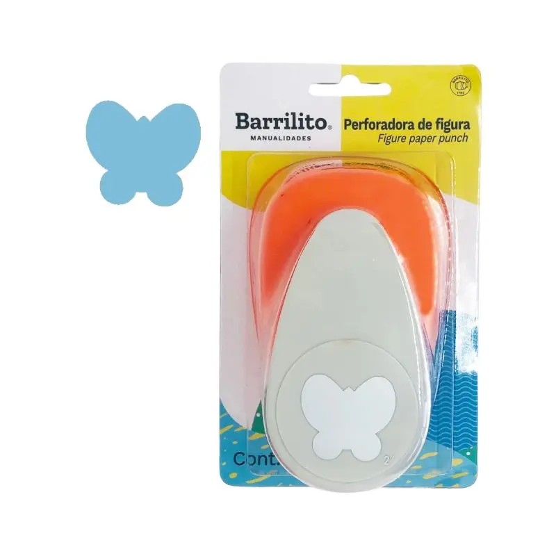 Perforadora Barrilito Para Foamy Jumbo Figura Mariposa