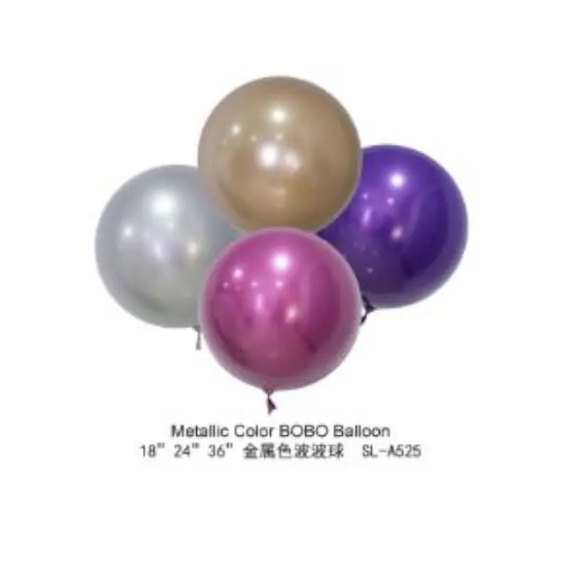 Globo 18  Bobo Purpura Cromado