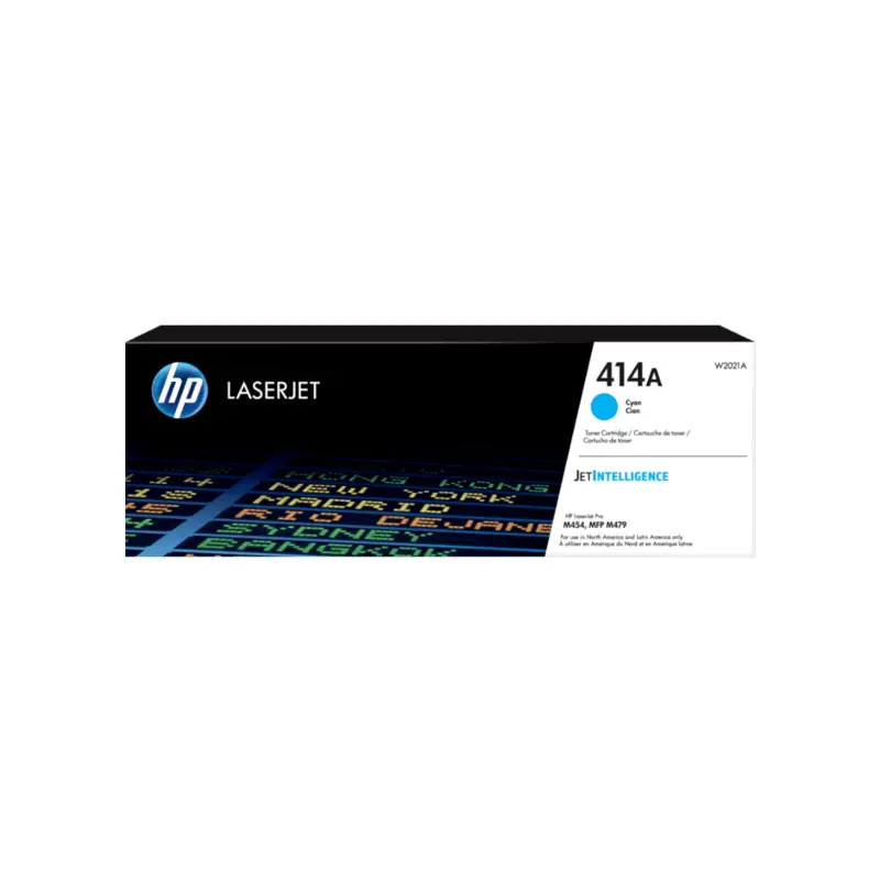 Toner Hp W2021A 414A Cyan