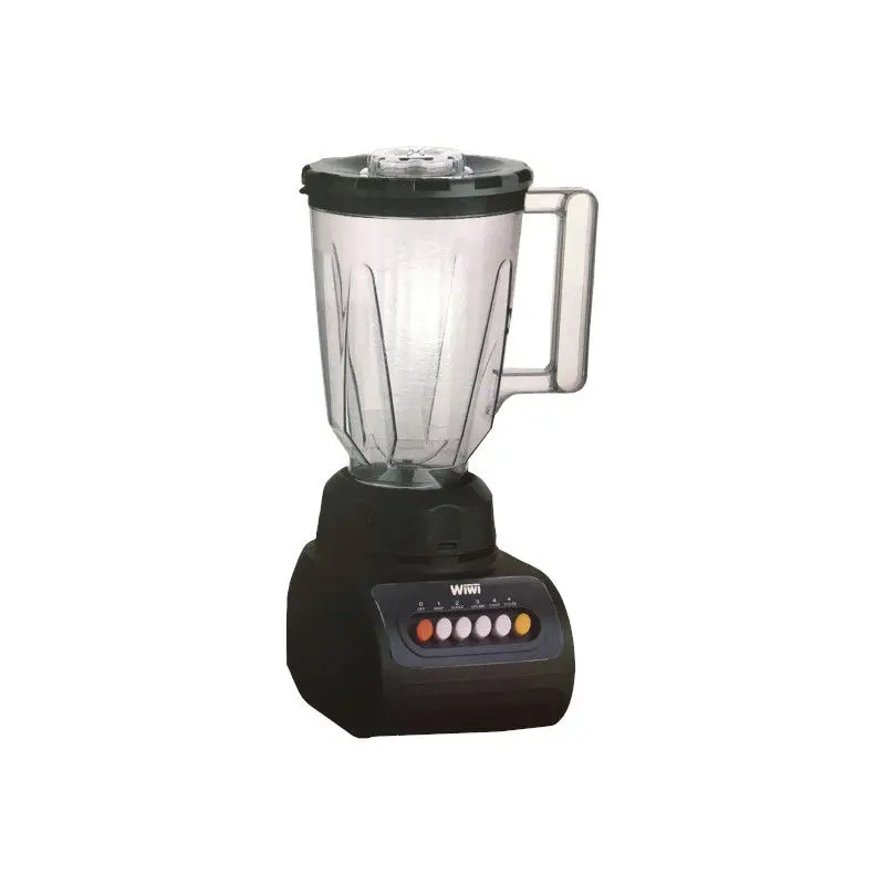 Licuadora 1.5Lt Vaso Plastico 8 Velocidades Wiwi Negro