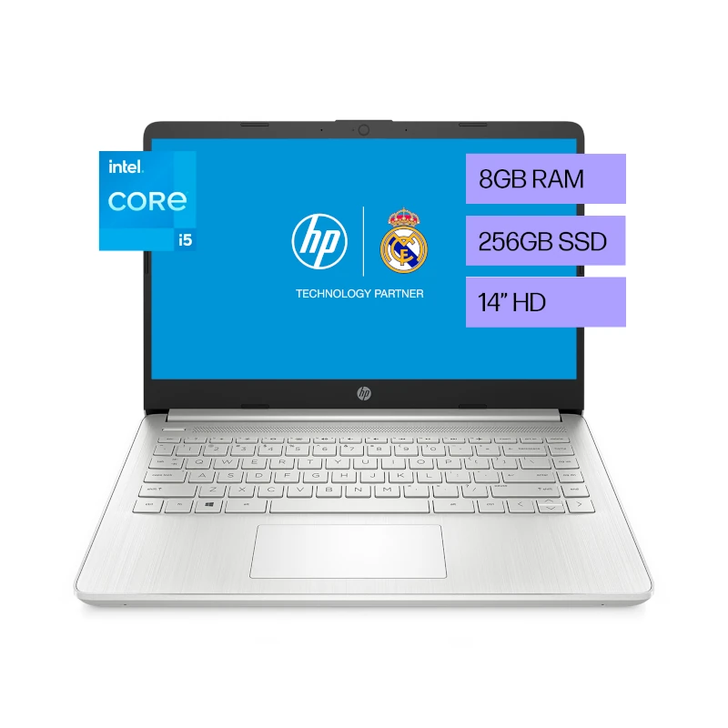 Laptop HP 14 Pulgadas 15-DY5014LA Ci5-8Gb-256Gb SSD