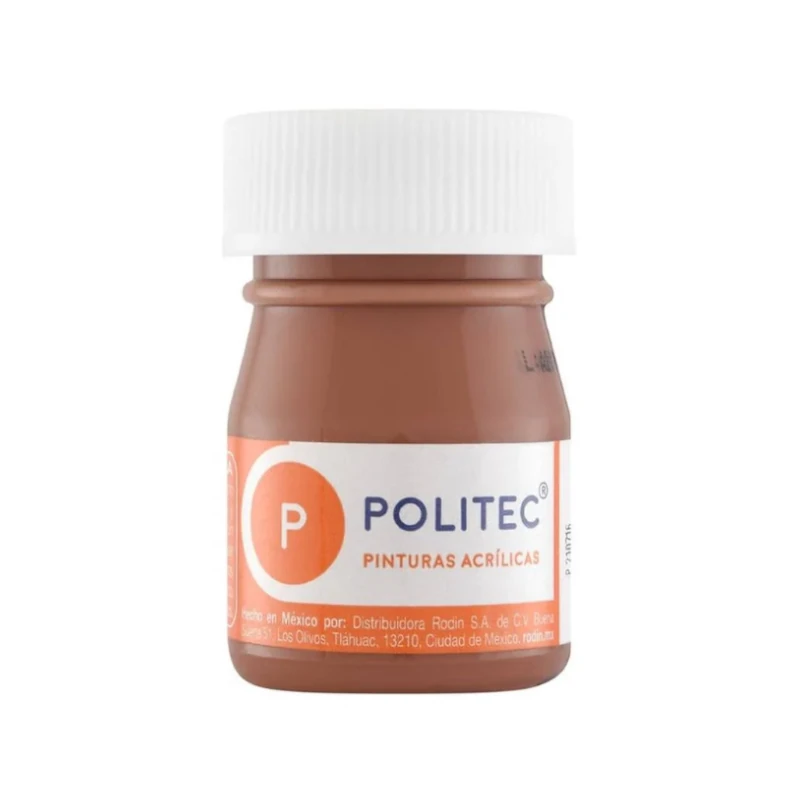 Pintura Acrilica 20 Ml Terracota Politec