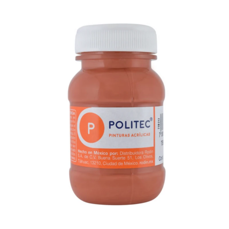 Pintura Acrilica 100 Ml Terracota Politec
