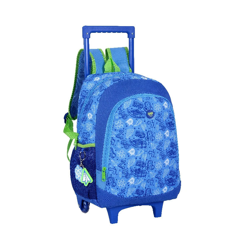 Mochila Con Rodos Stickers 16