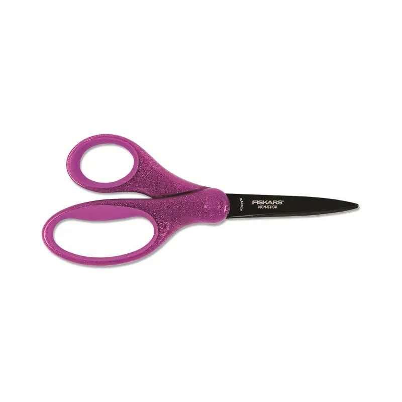 Tijera 7  Escolar Fiskars Con Punta Azul