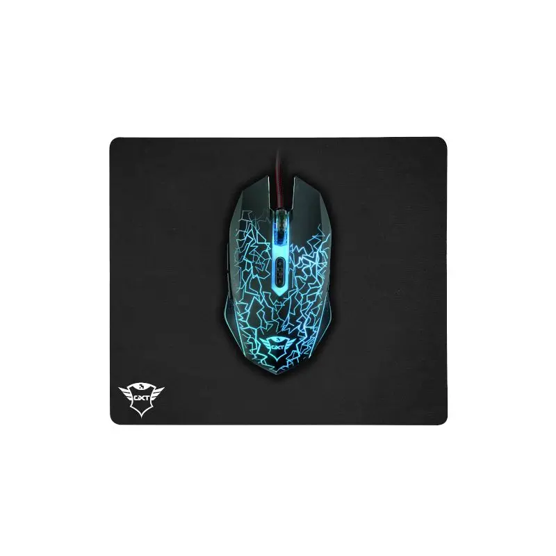 Kit Mouse+Pad Trust Gaming Izza Gxt 783