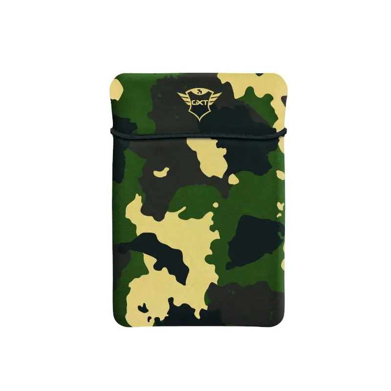 Funda Para Laptop 15.6  Trust Gaming Lido Camuflaje Reversible Gxt 1242C