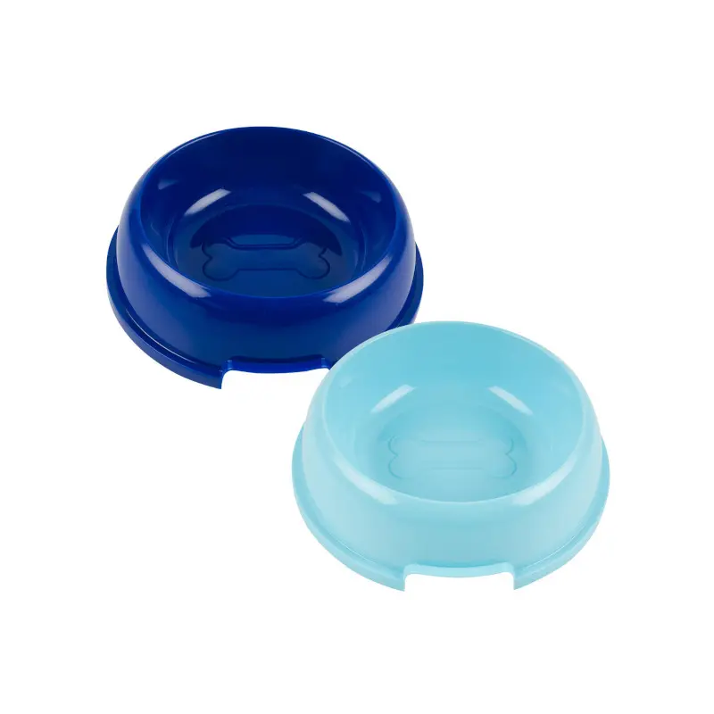 Plato Mascota 8.5  Plastico Redondo
