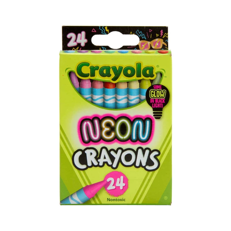Crayon Pqt24 Crayola Neon