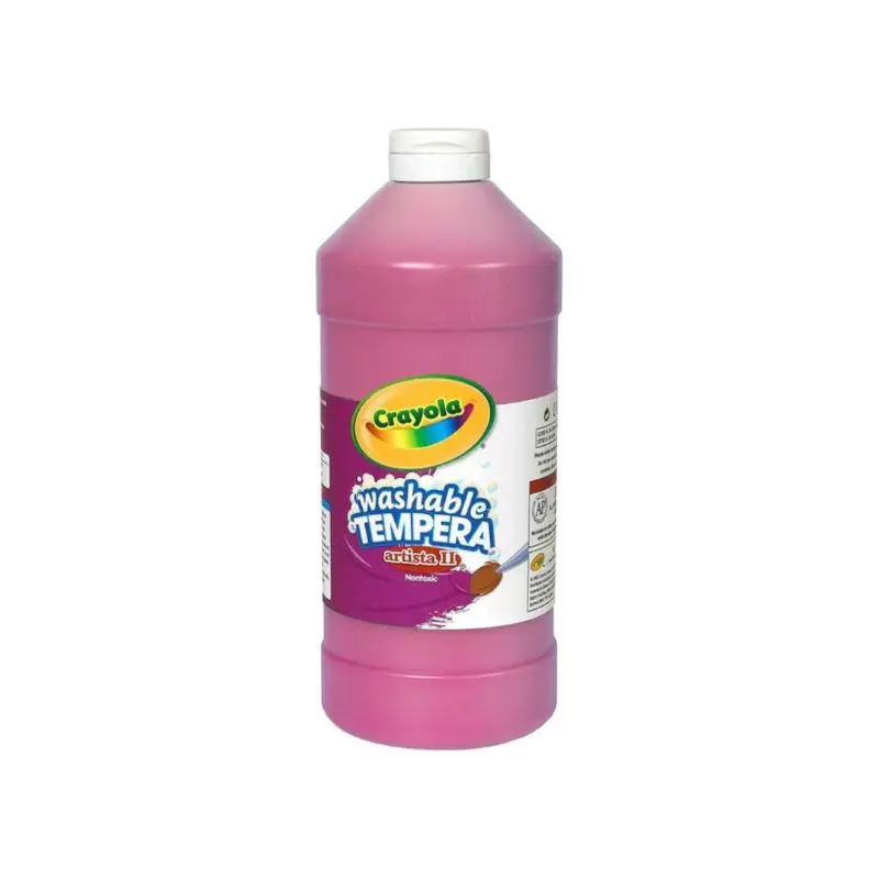 Tempera Crayola 16Oz Magenta Lavable Artista II
