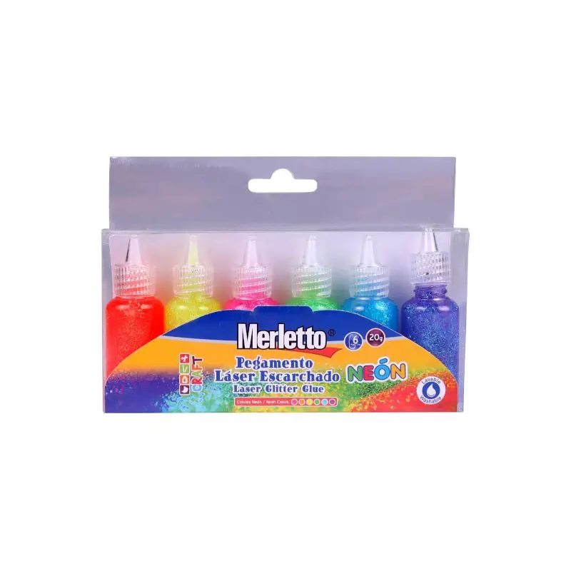 Plasticoicola Diamantina Neon Paquete6 20G Merletto