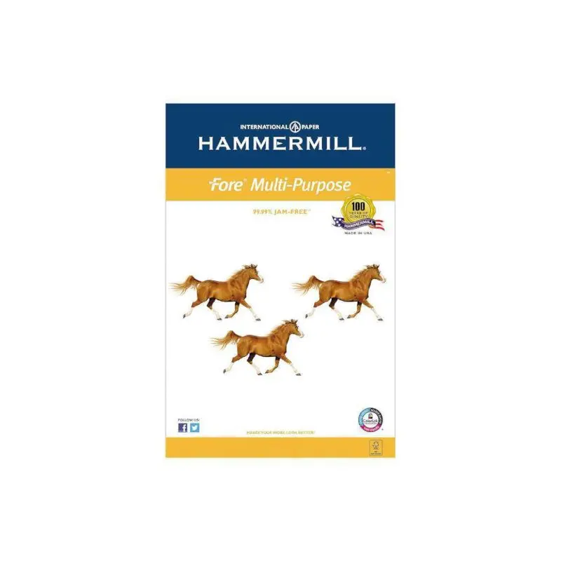 Papel Bond Legal B20 8.5X14  Hammermill