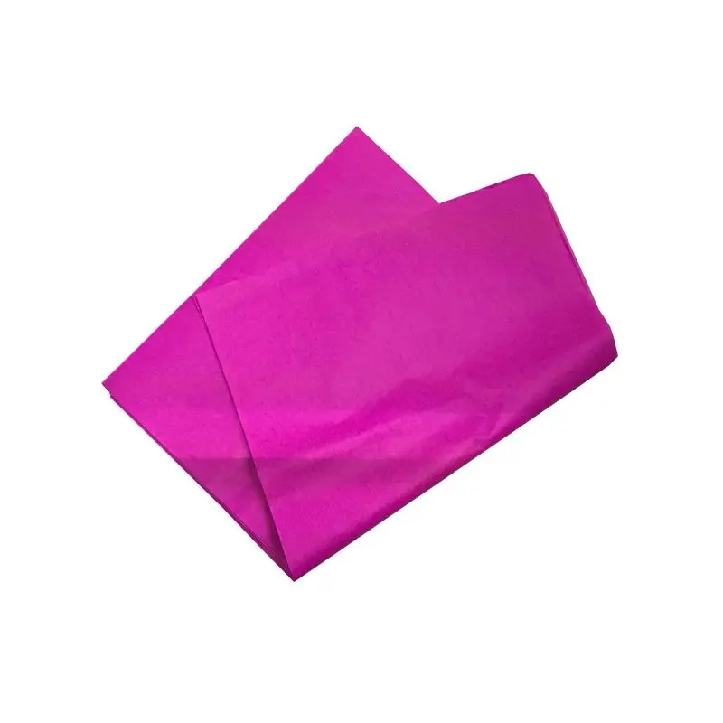 Papel China Paquete100 Rosa Oscuro 20 X26