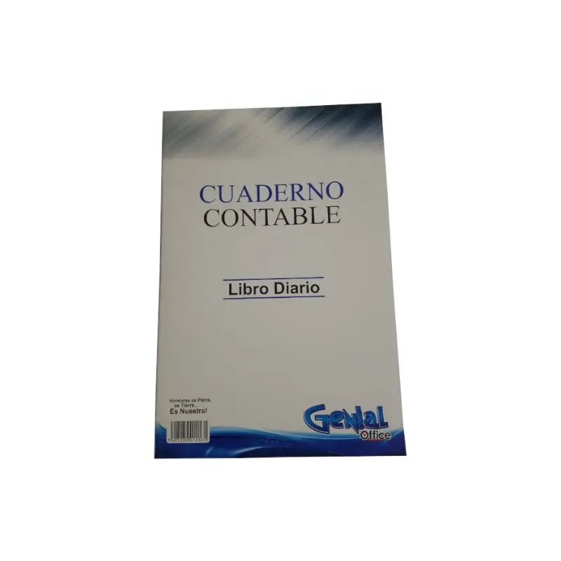 Libro Contable Diario 2 Columnas
