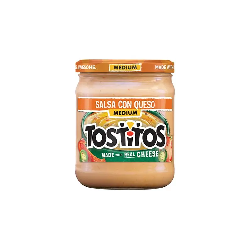 Salsa Tostitos Con Queso 15 Onz 425.2gr
