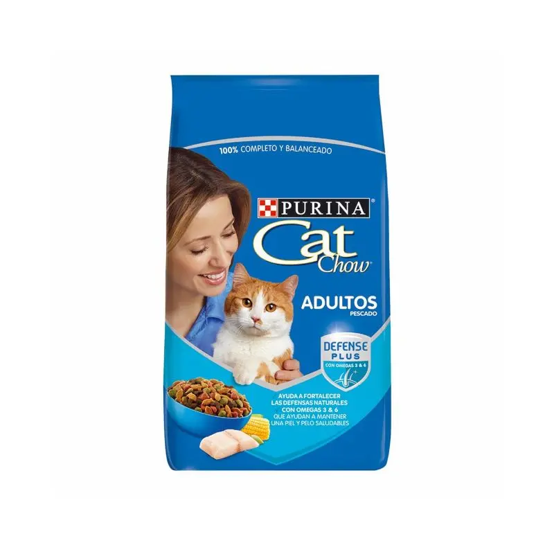 Comida P/Gato Cat Chow Adulto Pescado Purina 1.5 Kg