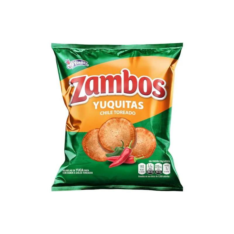 Zambos Yuquitas Chile Toreado 130gr