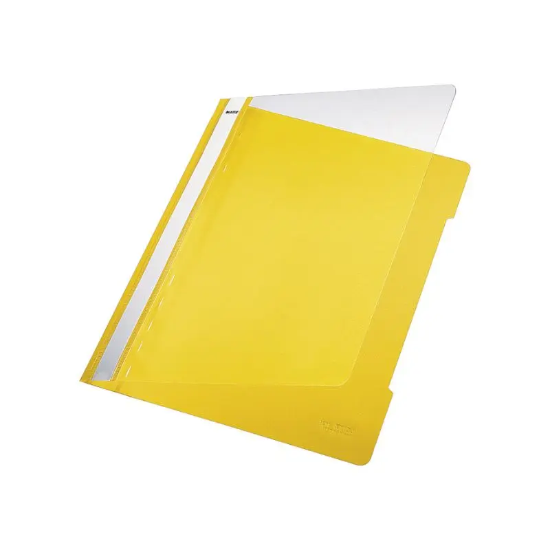 Folder Plastico Tamaño Carta Con Fastener Amarillo Leitz