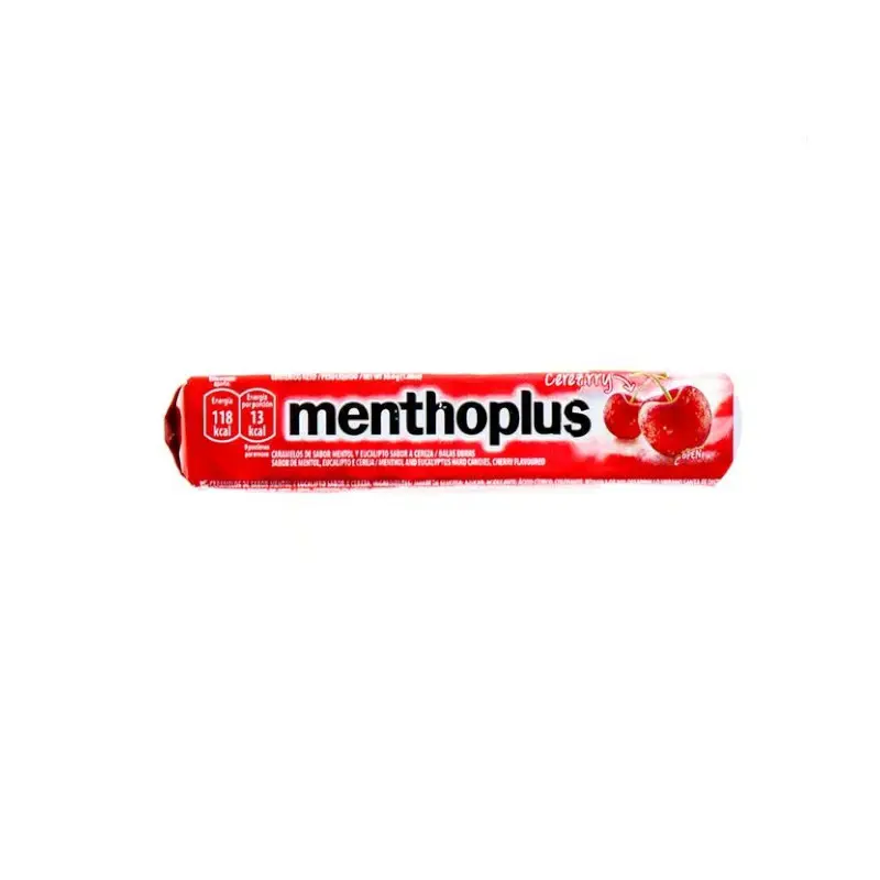 Caramelo Menthos Plus Cereza 30.6 G