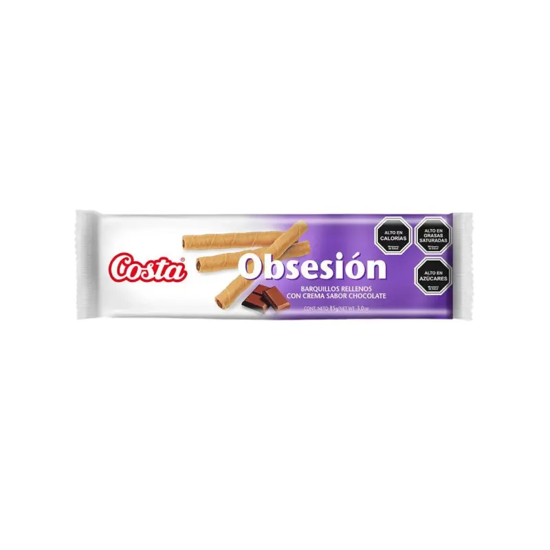 Galleta Costa Obsesion Chocolate 85Gr
