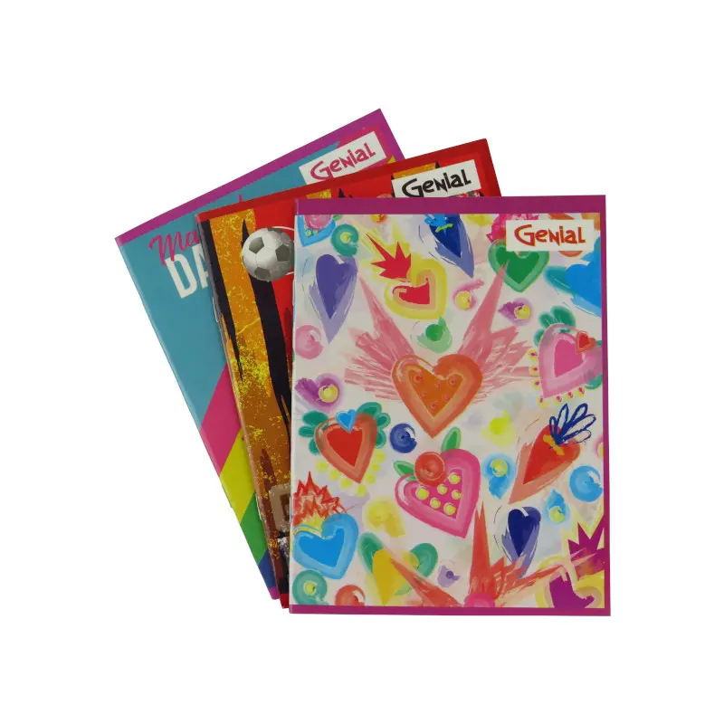 Cuaderno Tarea 80 Pag Doble Linea Genial Niño