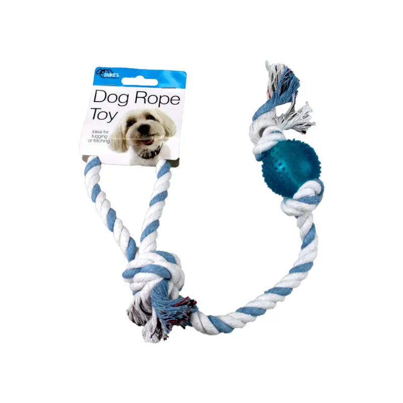 Juguete Perro Cuerda Con Pelota Plastico 20