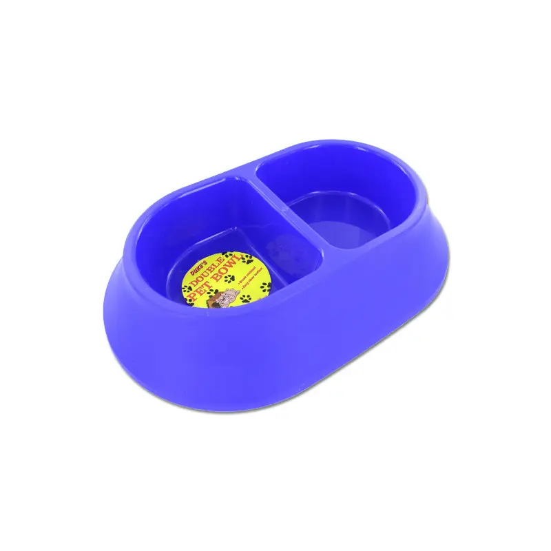 Plato Para Mascotas Plastico Doble