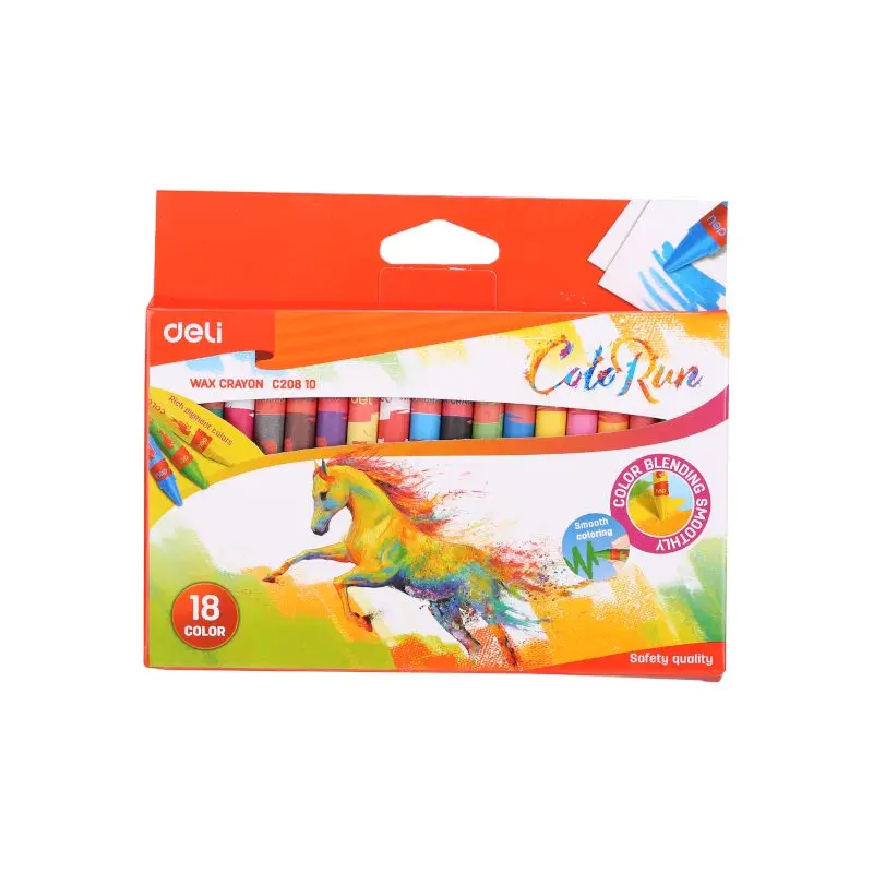Crayon Deli 18 Colores Ec20810