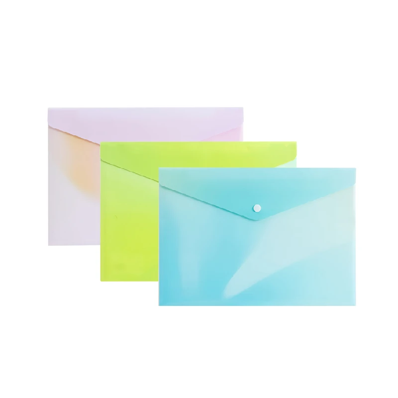 Sobre Plast A4 C/Broche Horiz Surt Deli