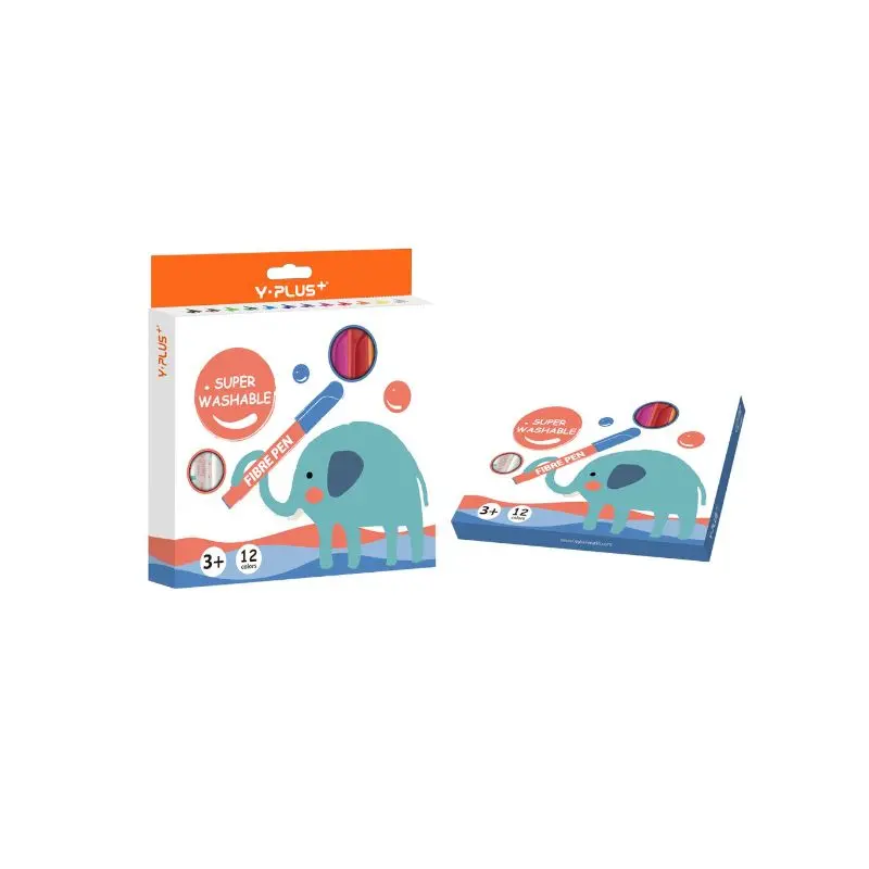 Marcador Esc Pqt12 Y-Plus  Jumbo Fp2001