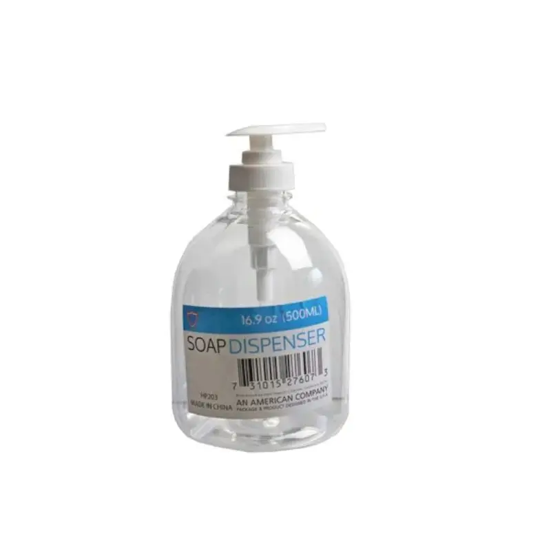 Bote Plastico Con Dispensador Para Gel 500Ml