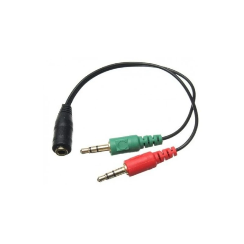 Cable De Audio Con Plug 3.5mm Tipo Hembra A Macho Dual Mic  Imexx
