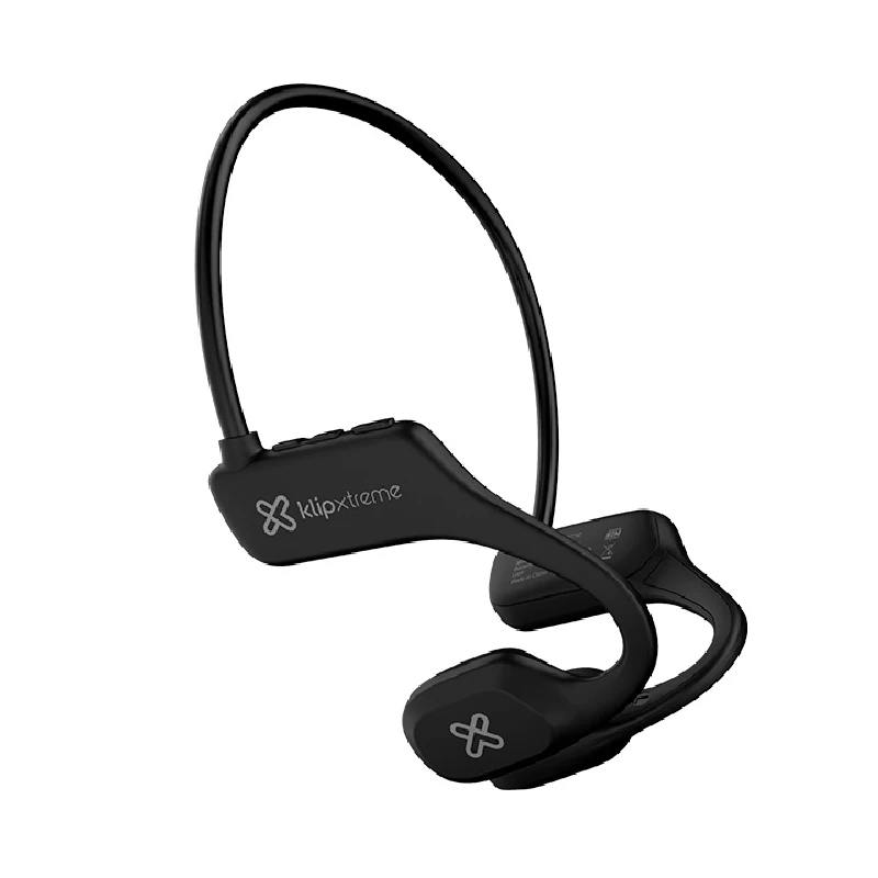 Audifono Klipx Con Microfono Inalambrico Bluetooth Negro Kwc-500 7Hrs
