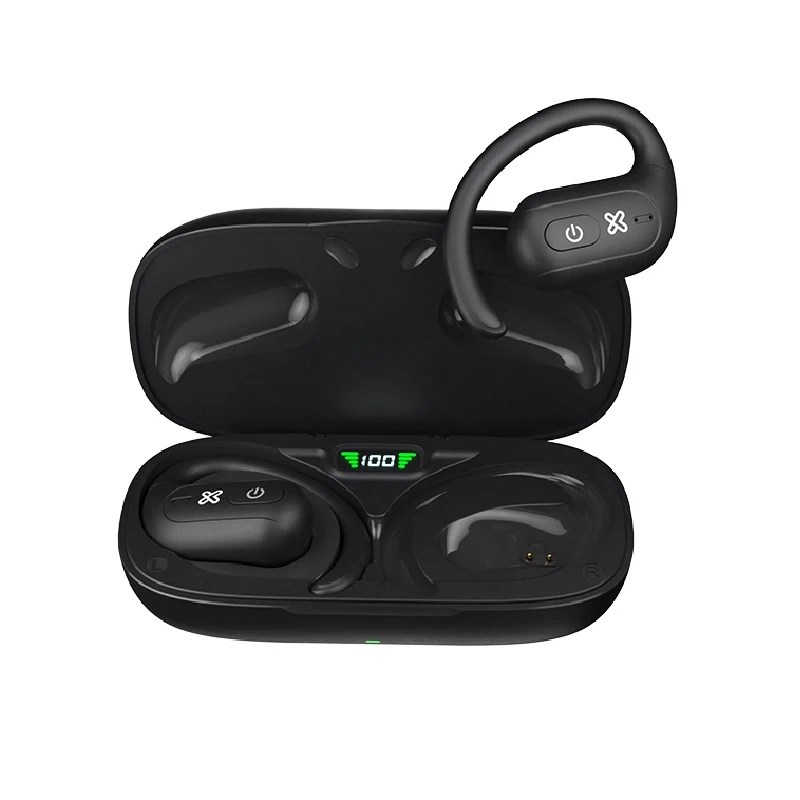 Audifono Klipx C/Microfono Inalambrico Bluetooth Negro Ipx5 Koe-250Bk 20Hrs