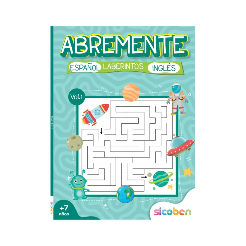 Libro De Actividades Laberintos En Español  Laberintos En Inglés