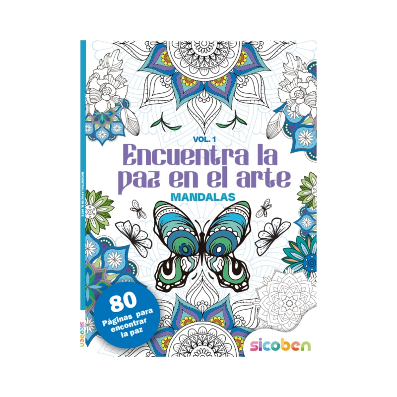 Libro De Actividades Colorear Vol. 1  Vol.2 Surtido