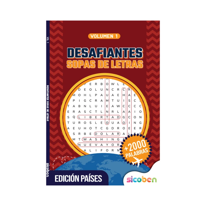 Libro De Actividades Sopa De Letras