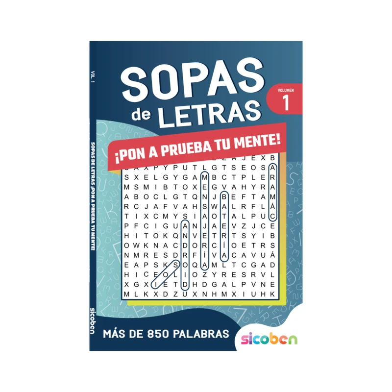 Libro De Actividades Sopa De Letras