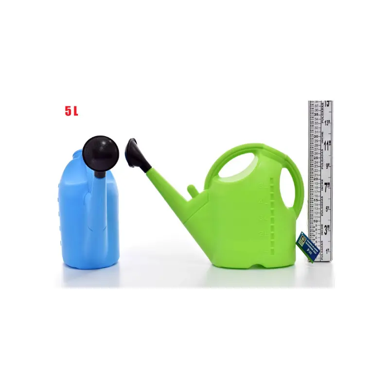 Regadera Plastico Pico Largo 5 Litros