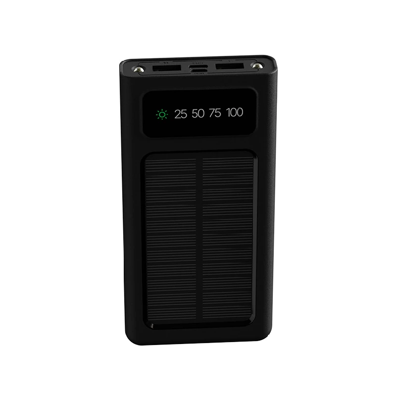 Cargador Portatil Usb 10000Mah Solar Xpb-100 Xtech