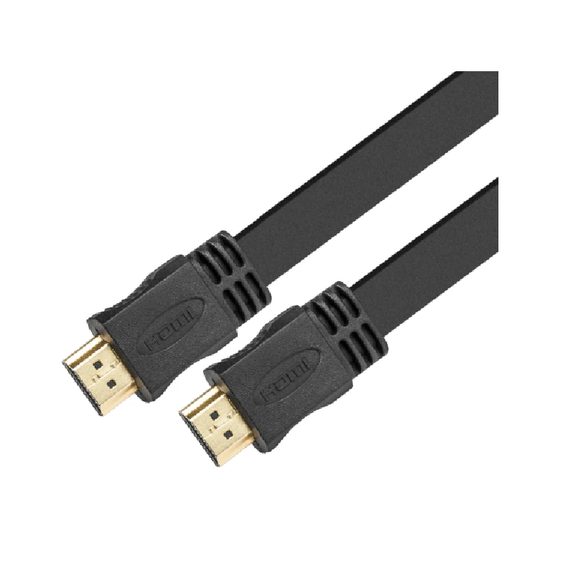 Cable Hdmi Macho A Macho  10 Pies  Plano  Negro  Xtech  Xtc-410