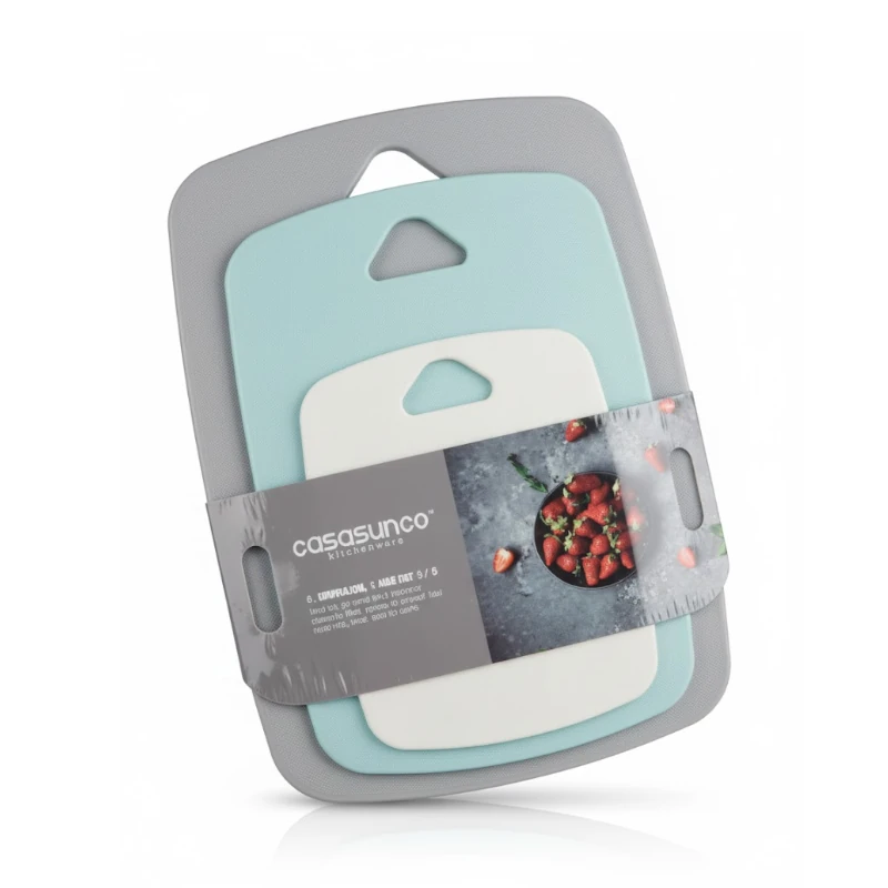 Tabla Para Picar Plastico 3 Pzs