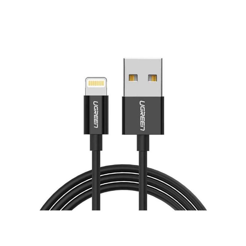 Cable Usb A Lightning 2M Negro Us155 Ugreen