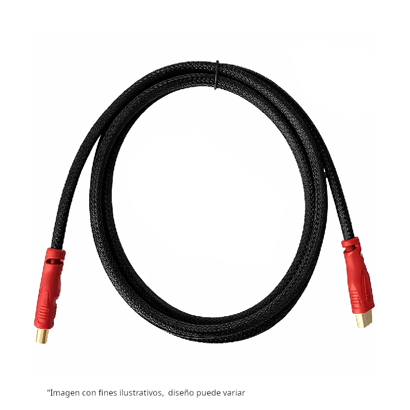 Cable Hdmi 4K Tipo Macho A Macho  6 Pies  Negro  Imexx