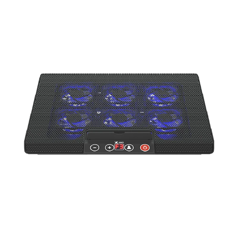 Disipador De Calor Lt Xtech Gaming Usb Negro 6Led Xta-161