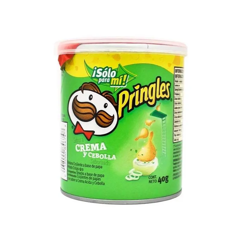 Papitas Pringles Crema Y Cebolla 40 Gr