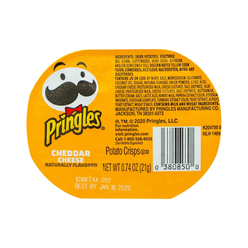Papitas Pringles Queso 21 311Gr
