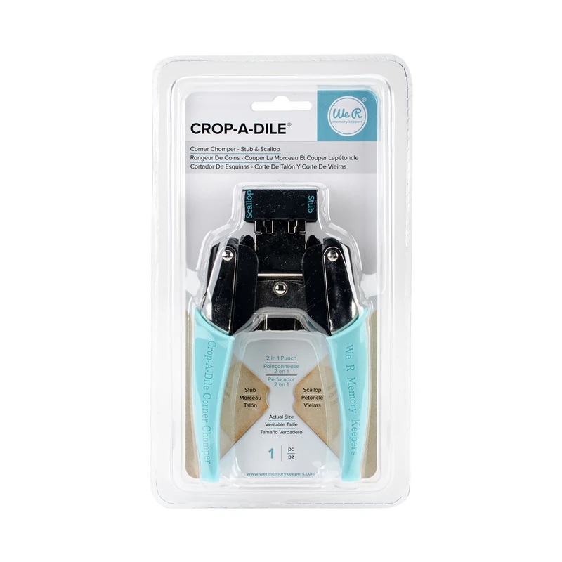 Recorta Esquinas Crop-A-Dile Stub & Scallop We R
