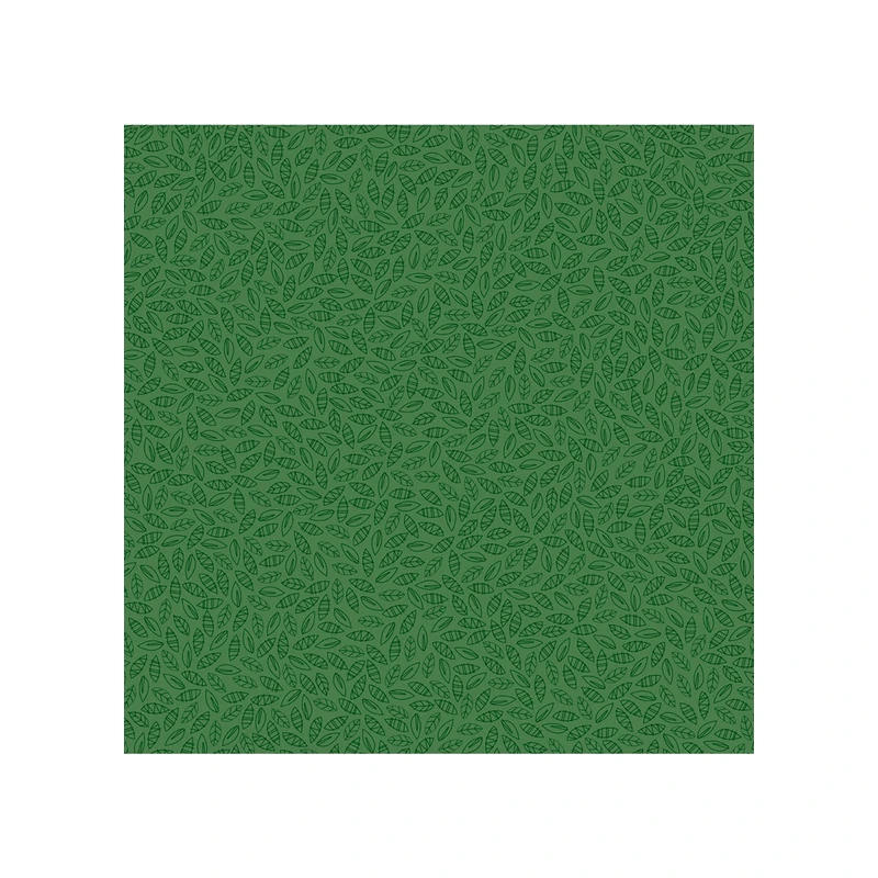 Cartulina Diseño 12X12  Verde Hojas American Crafts