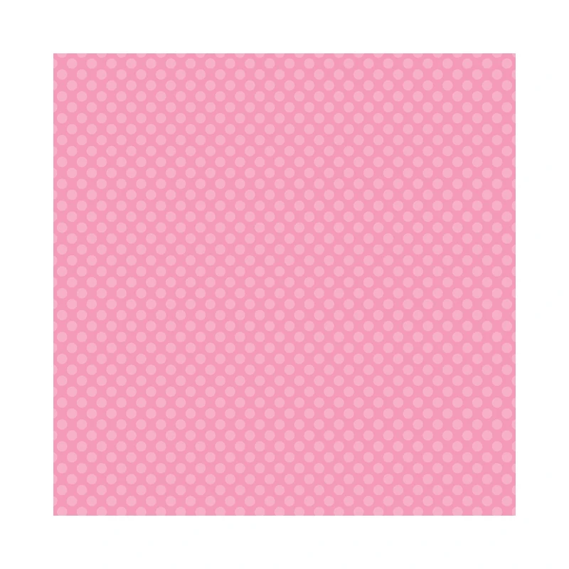 Cartulina Diseño 12X12  Rosado Puntos Core'Dinations